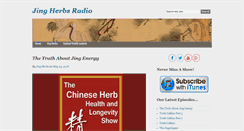 Desktop Screenshot of jingherbsradio.com